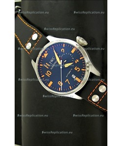IWC Big Pilot Swiss Replica Watch in Black Dial