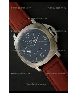 Panerai Luminor Marina Swiss Watch in Black Dial