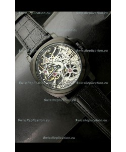 Panerai Radiomir Skeleton Swiss Watch in PVD