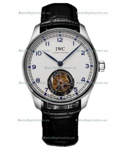 IWC Portugieser IW5458 Hand-Wound Genuine Tourbillon Steel Swiss Replica Watch 
