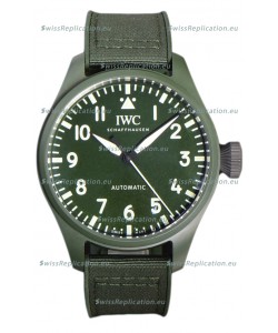 IWC Big Pilot's Top Gun Woodland Edition 43MM Ceramic Casing Swiss Replica Watch 
