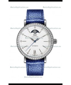IWC Portofino IW659601 Automatic Moon Phase Steel Casing Watch in White Dial 37MM