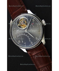 IWC Portugieser Tourbillon Mystere Retrograde Silver Dial UPDATED 2019 Version 