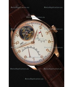 IWC Portugieser Tourbillon Mystere Retrograde IW504402 Pink Gold UPDATED 2019 Version 
