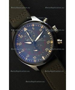 IWC Pilot's Watch Chronograph Top Gun Miramar IW389002 Ceramic Anthracite Dial 1:1 Mirror Replica 