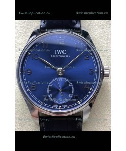 IWC Portugieser Super Clone Automatic 41 IW358305 Blue Dial in Steel Case