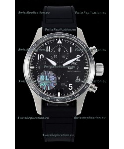 IWC Pilot's IW388305 Super Clone Chronograph 41 Mercedes-AMG Titanium Watch
