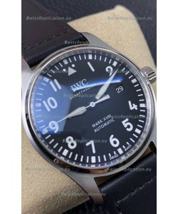 IWC Pilot Mark XVIII IW327001 1:1 Mirror Swiss Replica Watch in Black Dial 