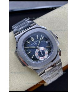 Patek Philippe Nautilus 5980/1A 904L Steel Case in Black Dial - 1:1 Mirror Replica
